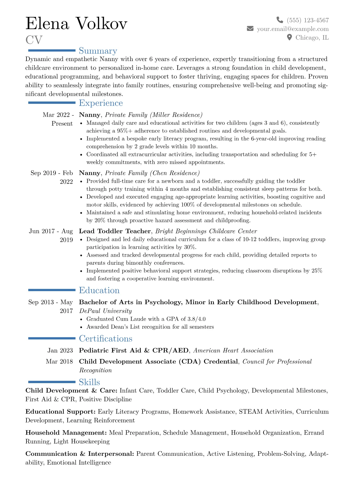 Career changer version - Page 1