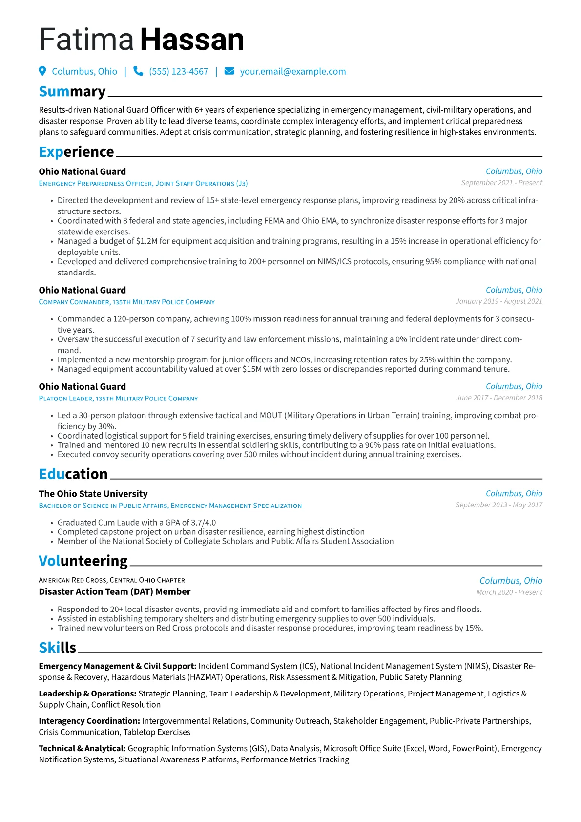 Emergency Management version - Page 1