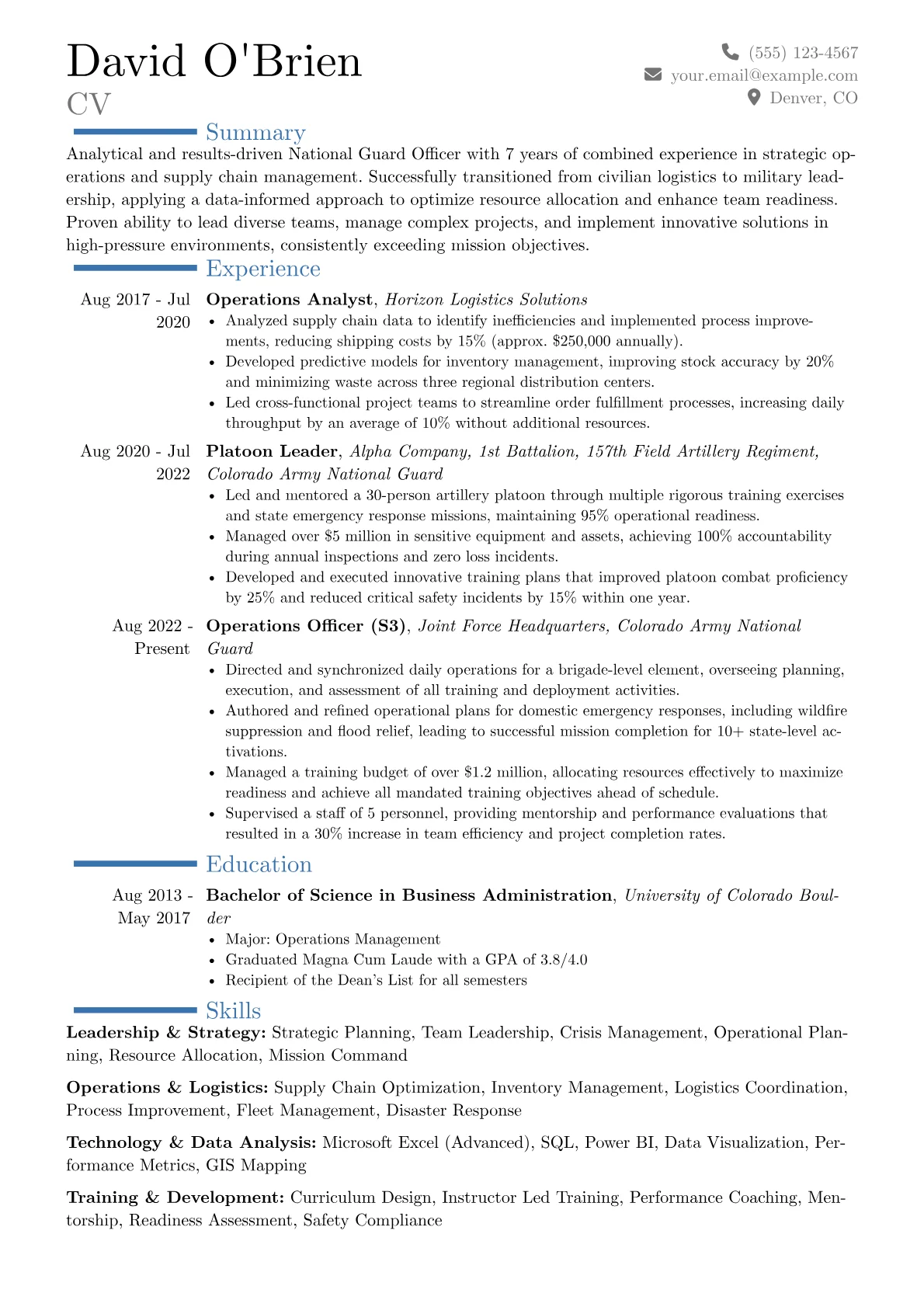 Career changer version - Page 1