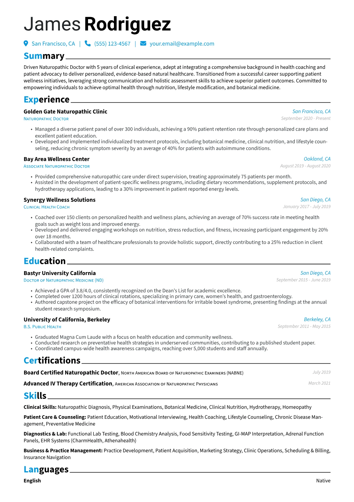 Career changer version - Page 1