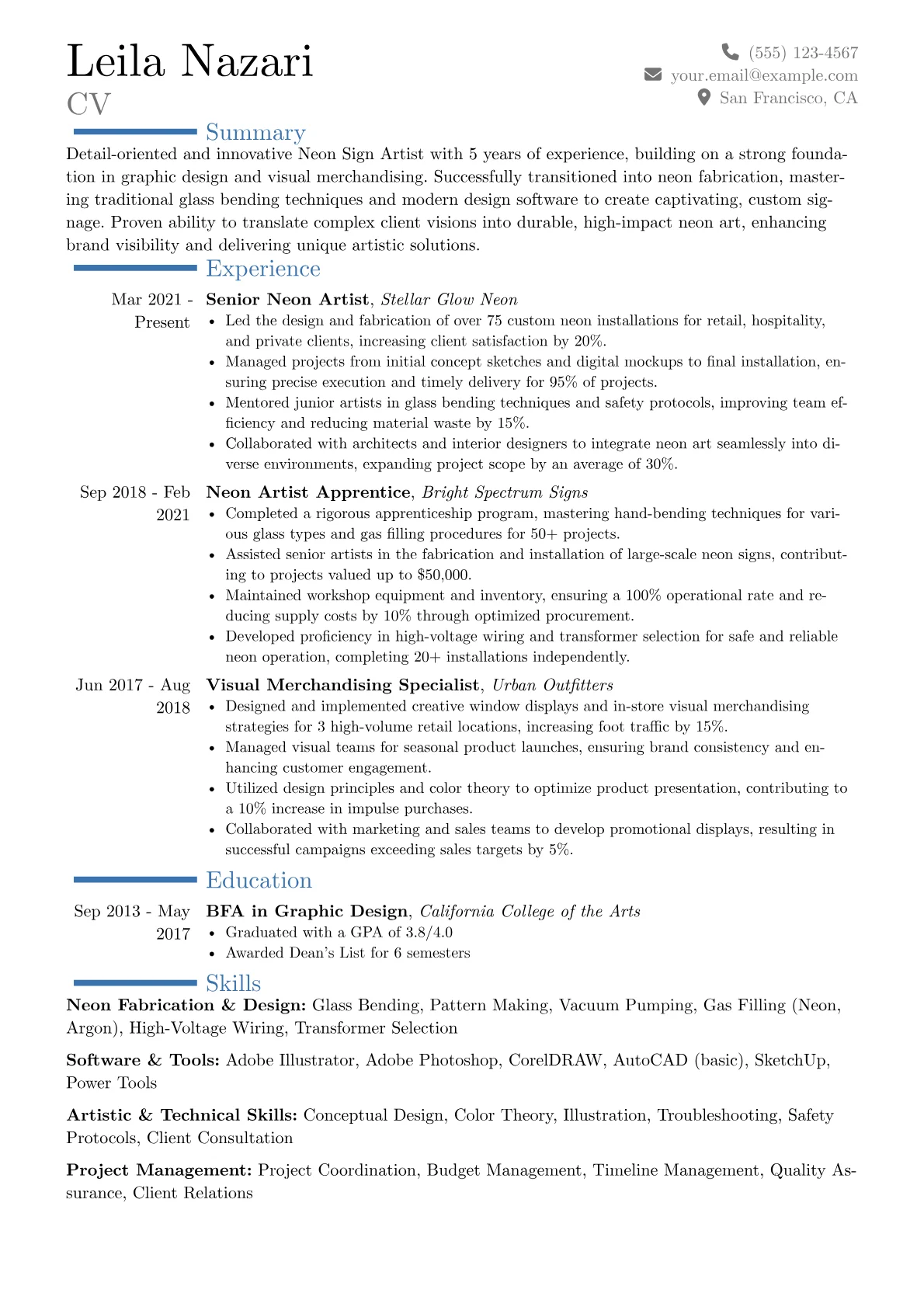 Career changer version - Page 1