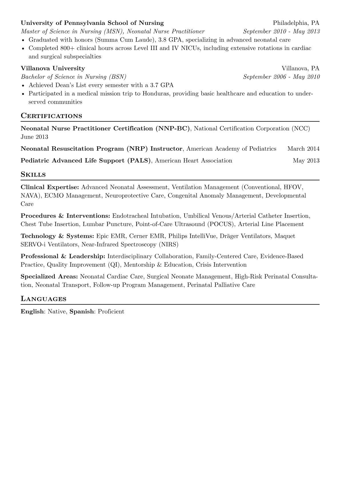 Neonatal NNP - Complex version - Page 2