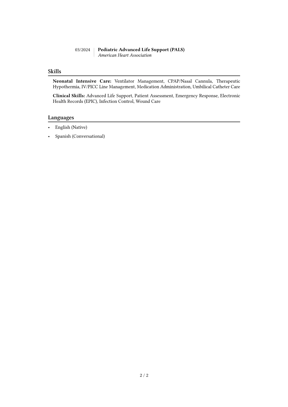 Career changer version - Page 2