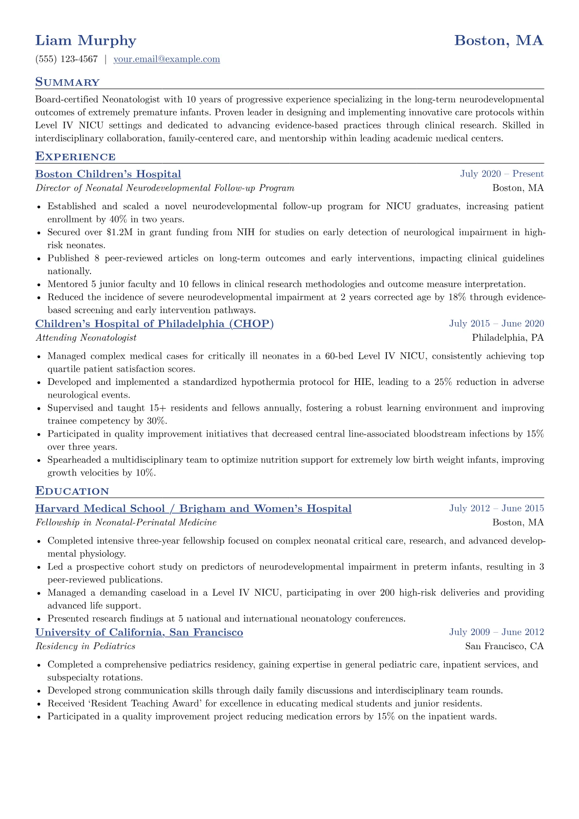 Developmental Outcomes version - Page 1