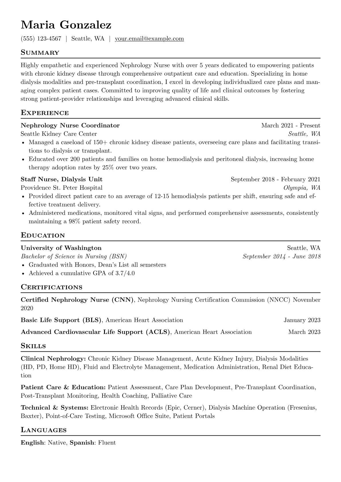 Nephrology Nurse version - Page 1