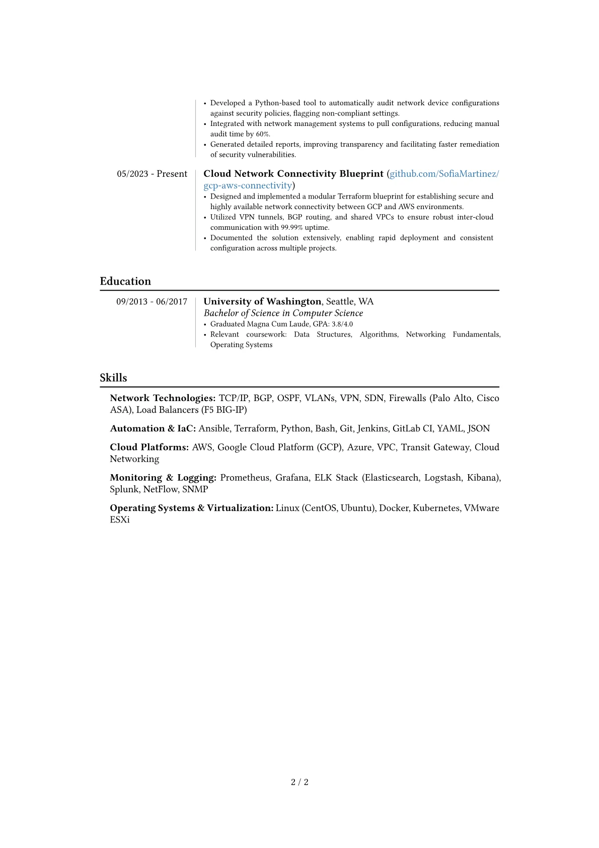 Career changer version - Page 2