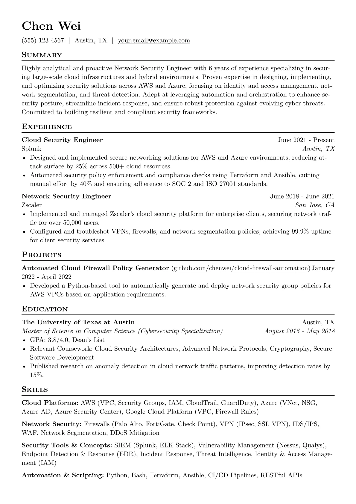 Cloud-Focused Network version - Page 1