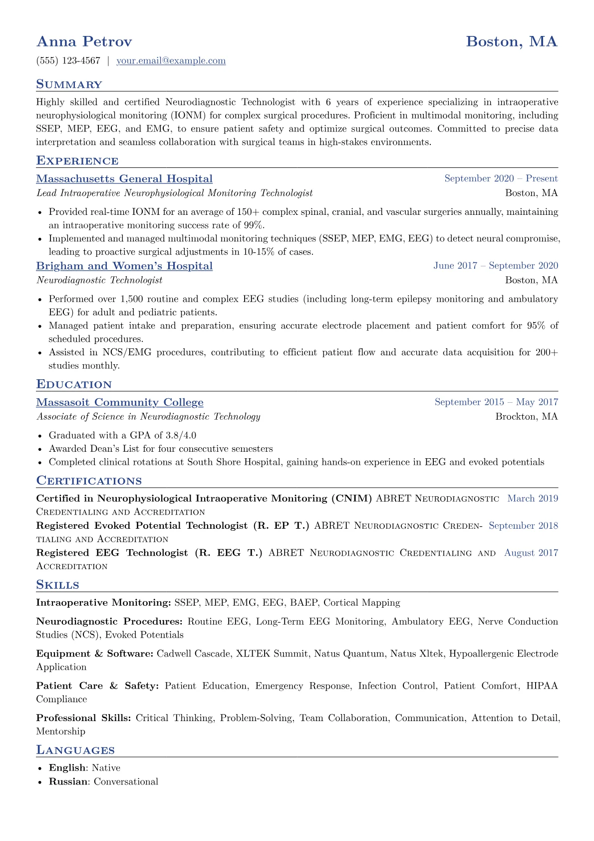 Neurodiagnostic version - Page 1