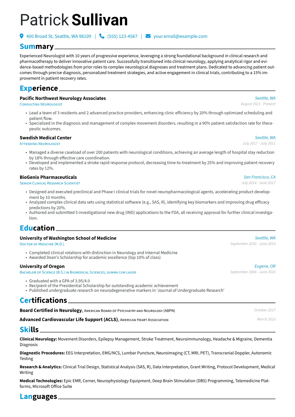 Career changer version - Page 1