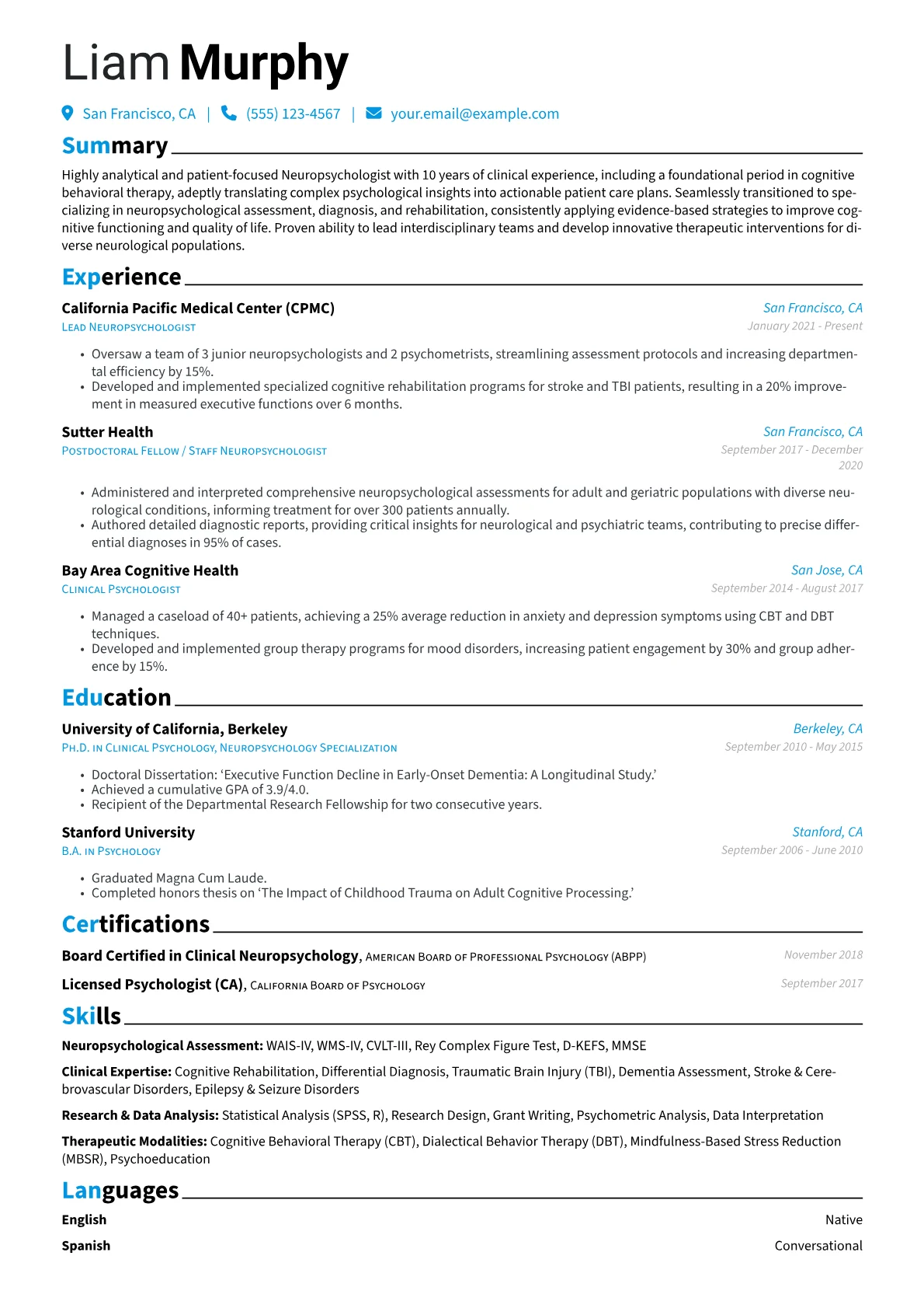 Career changer version - Page 1