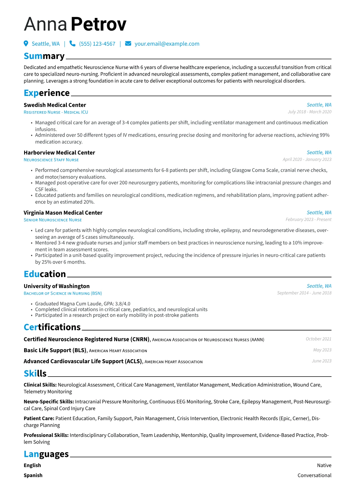 Career changer version - Page 1