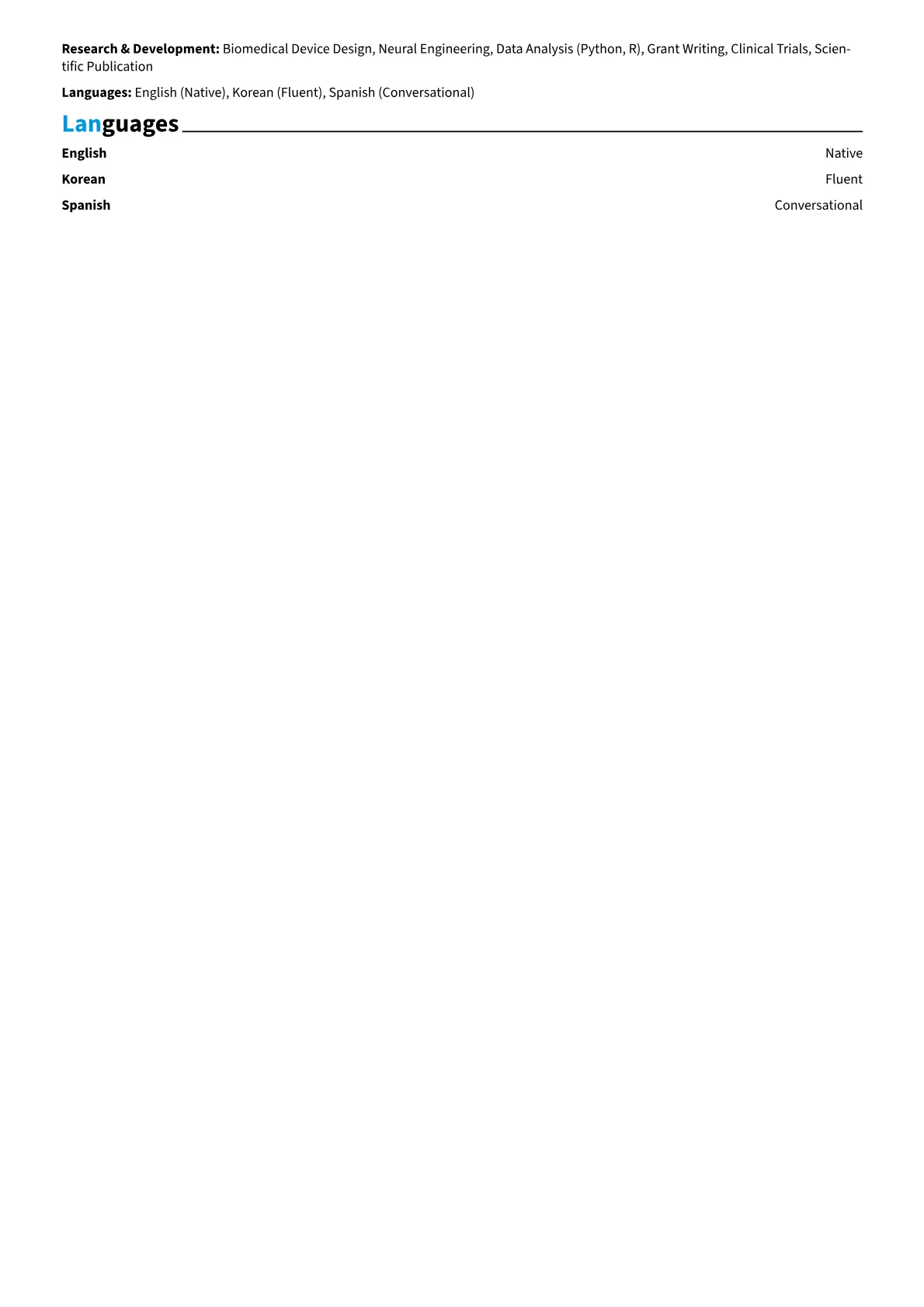 Career changer version - Page 2