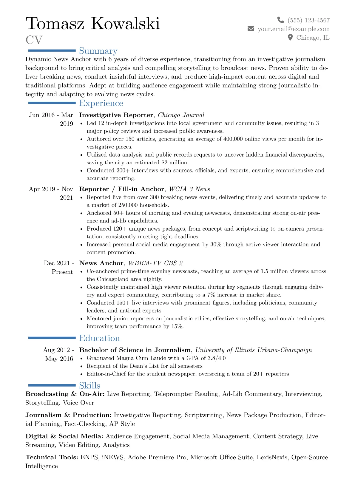 Career changer version - Page 1