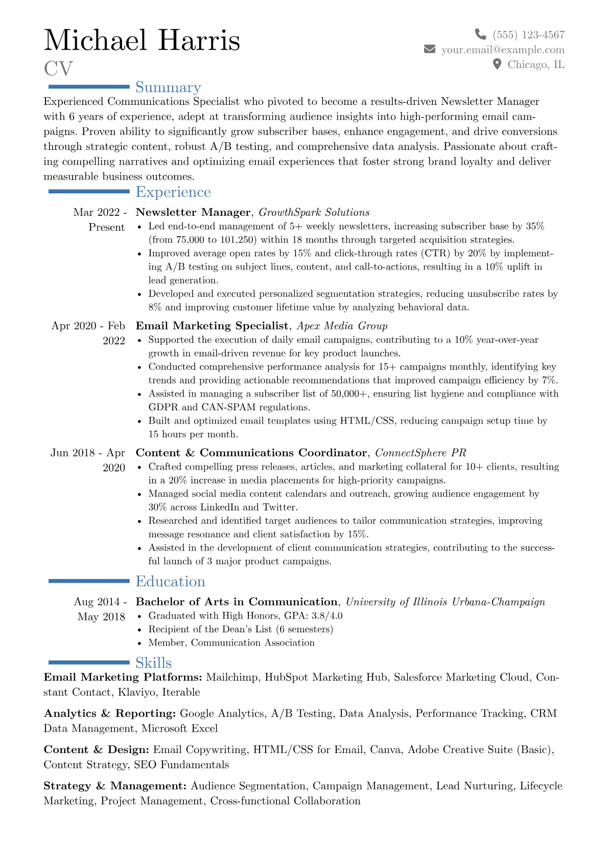 Career changer version - Page 1