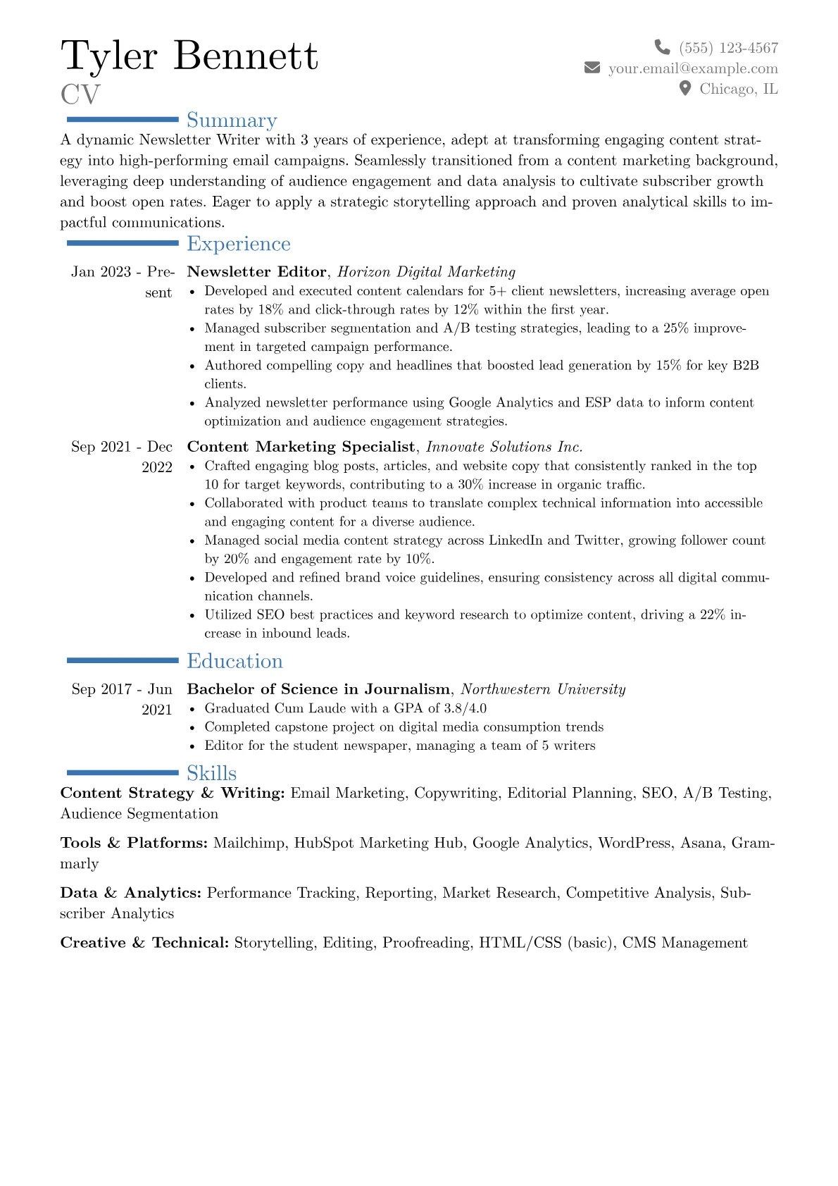 Career changer version - Page 1