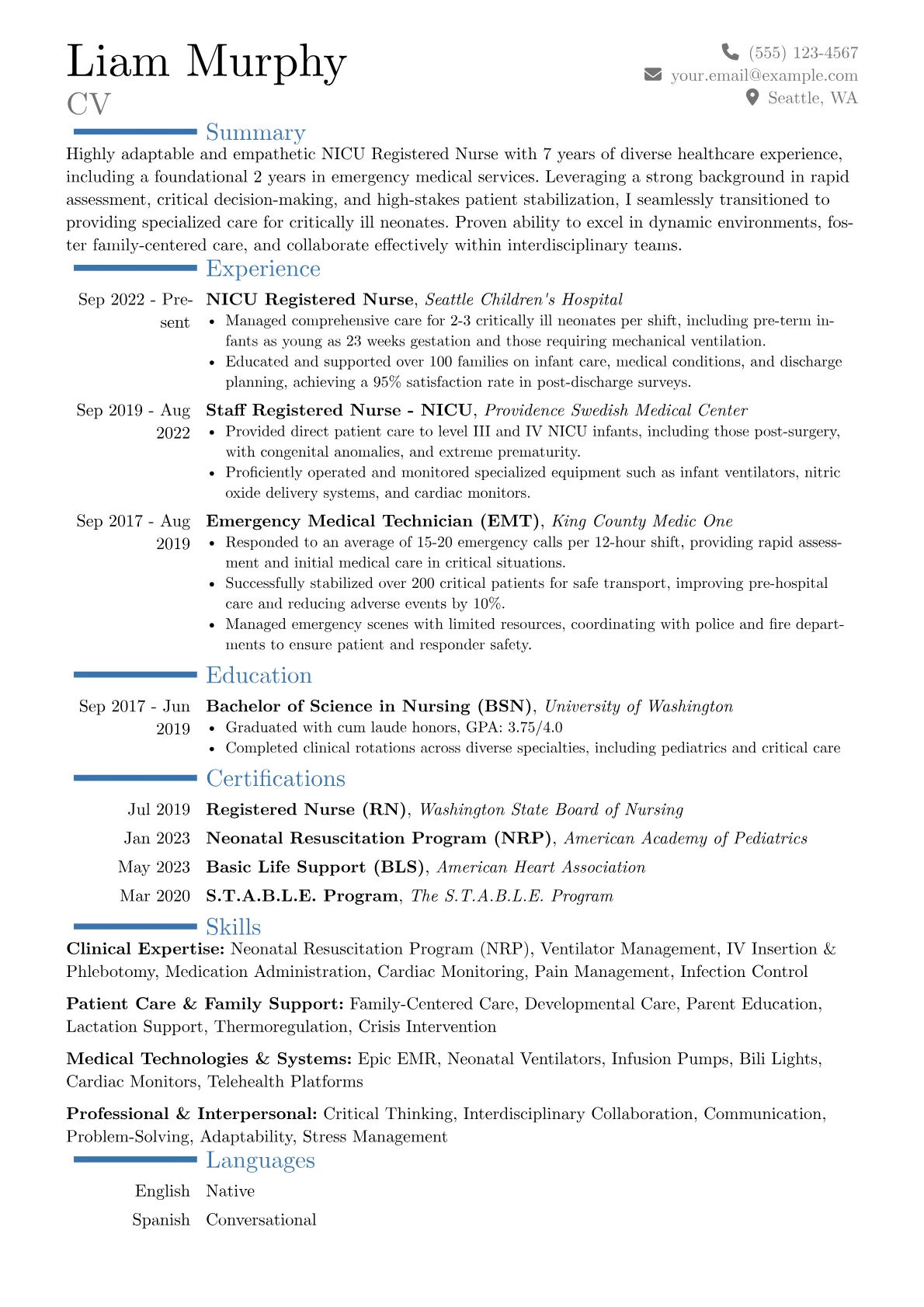 Career changer version - Page 1