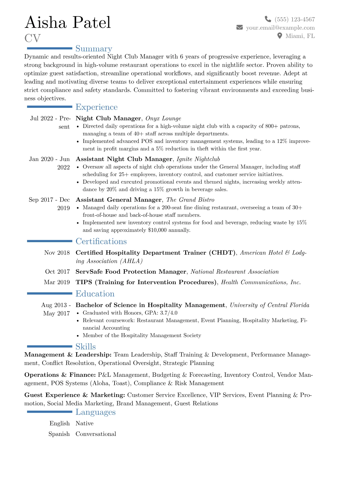 Career changer version - Page 1