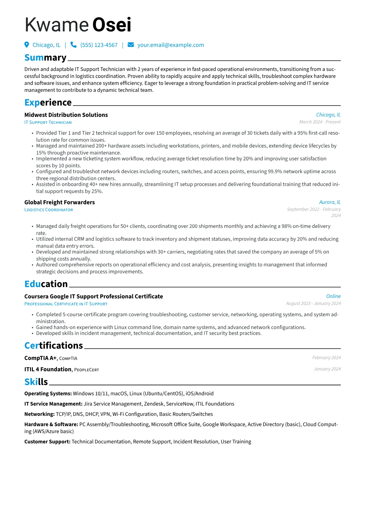 No Degree version - Page 1