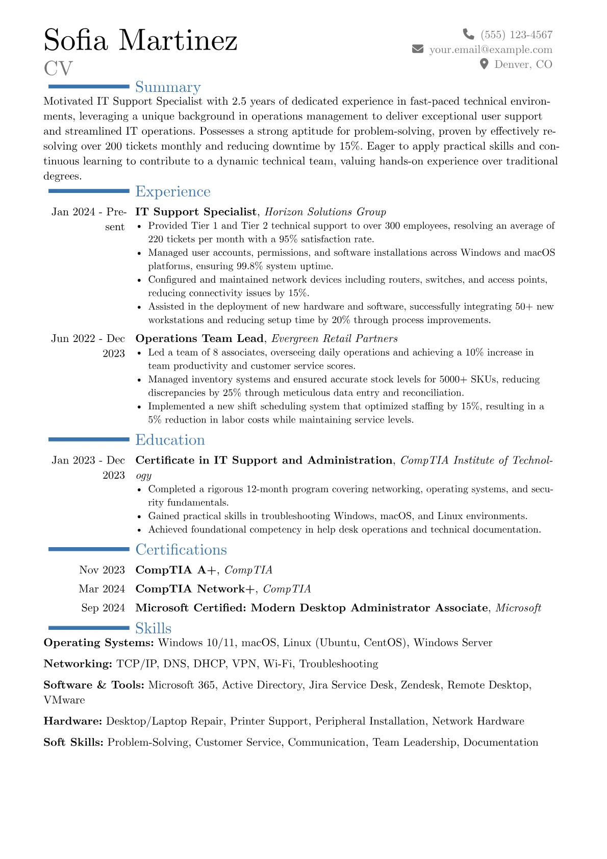 Career changer version - Page 1