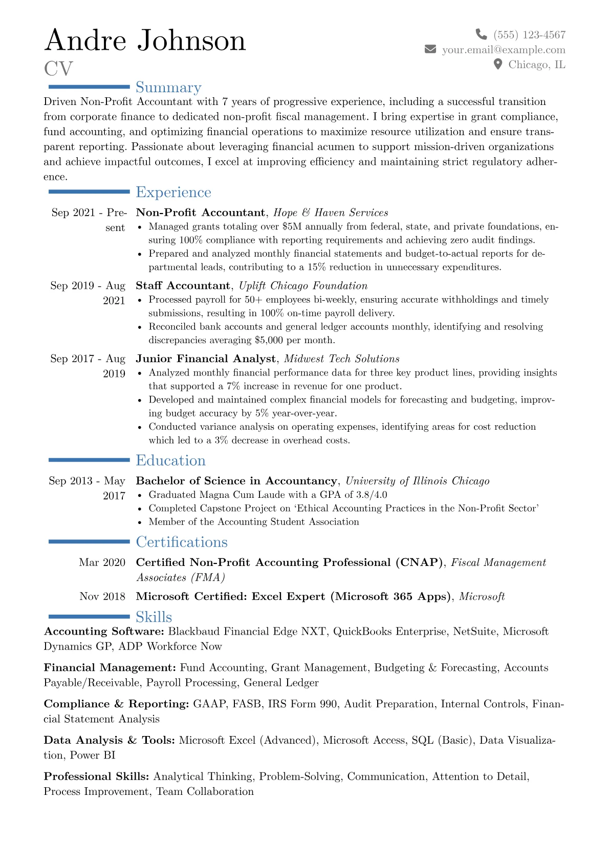 Career changer version - Page 1