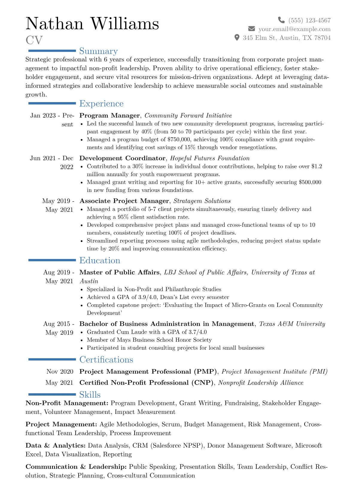 Career changer version - Page 1