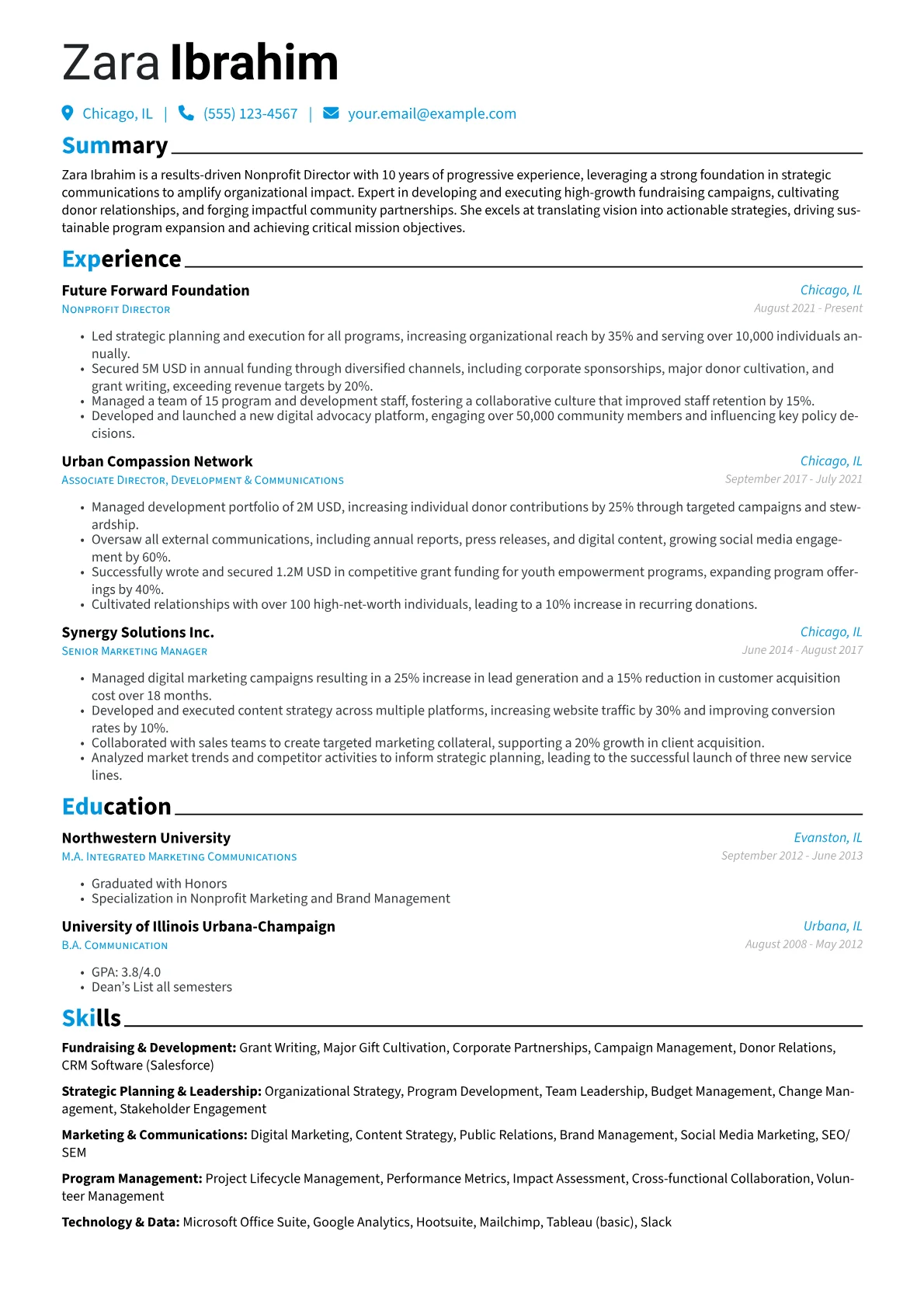 Career changer version - Page 1