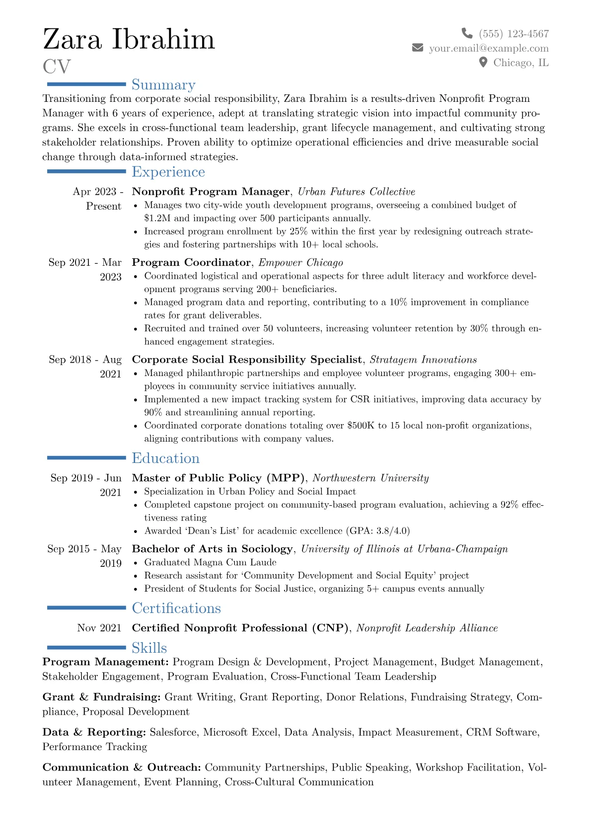 Career changer version - Page 1