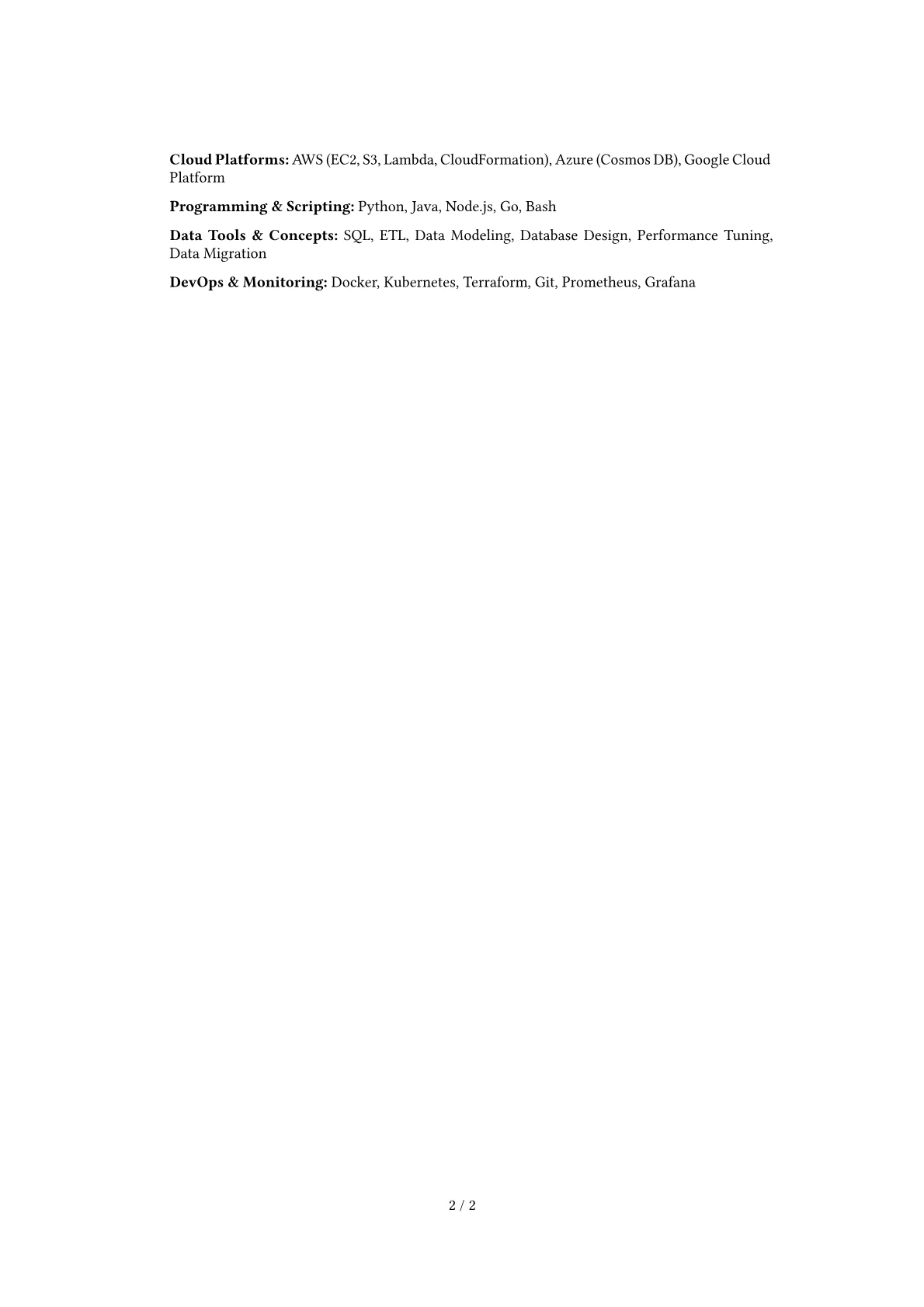 Career changer version - Page 2