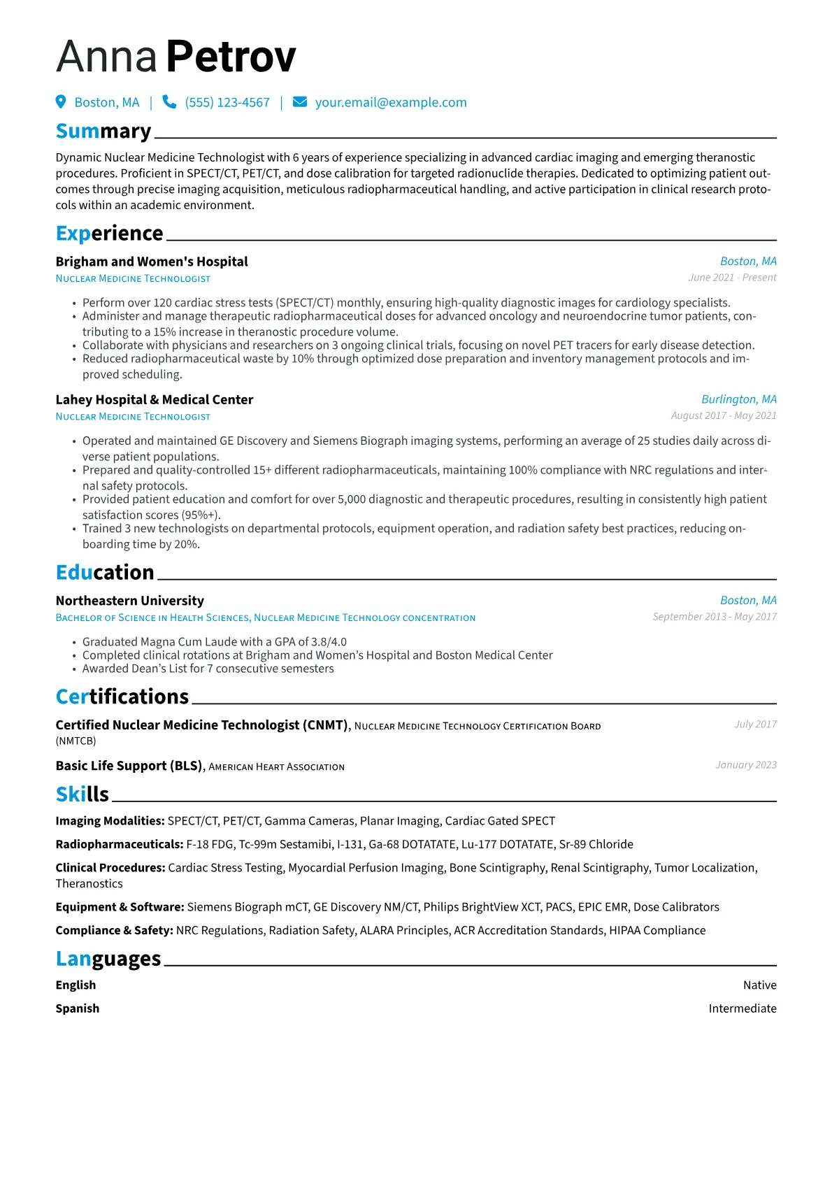 Nuclear Medicine version - Page 1