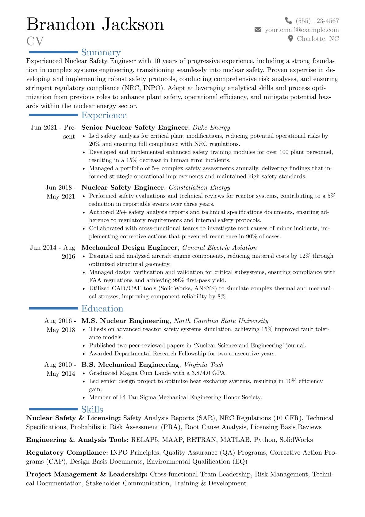 Career changer version - Page 1