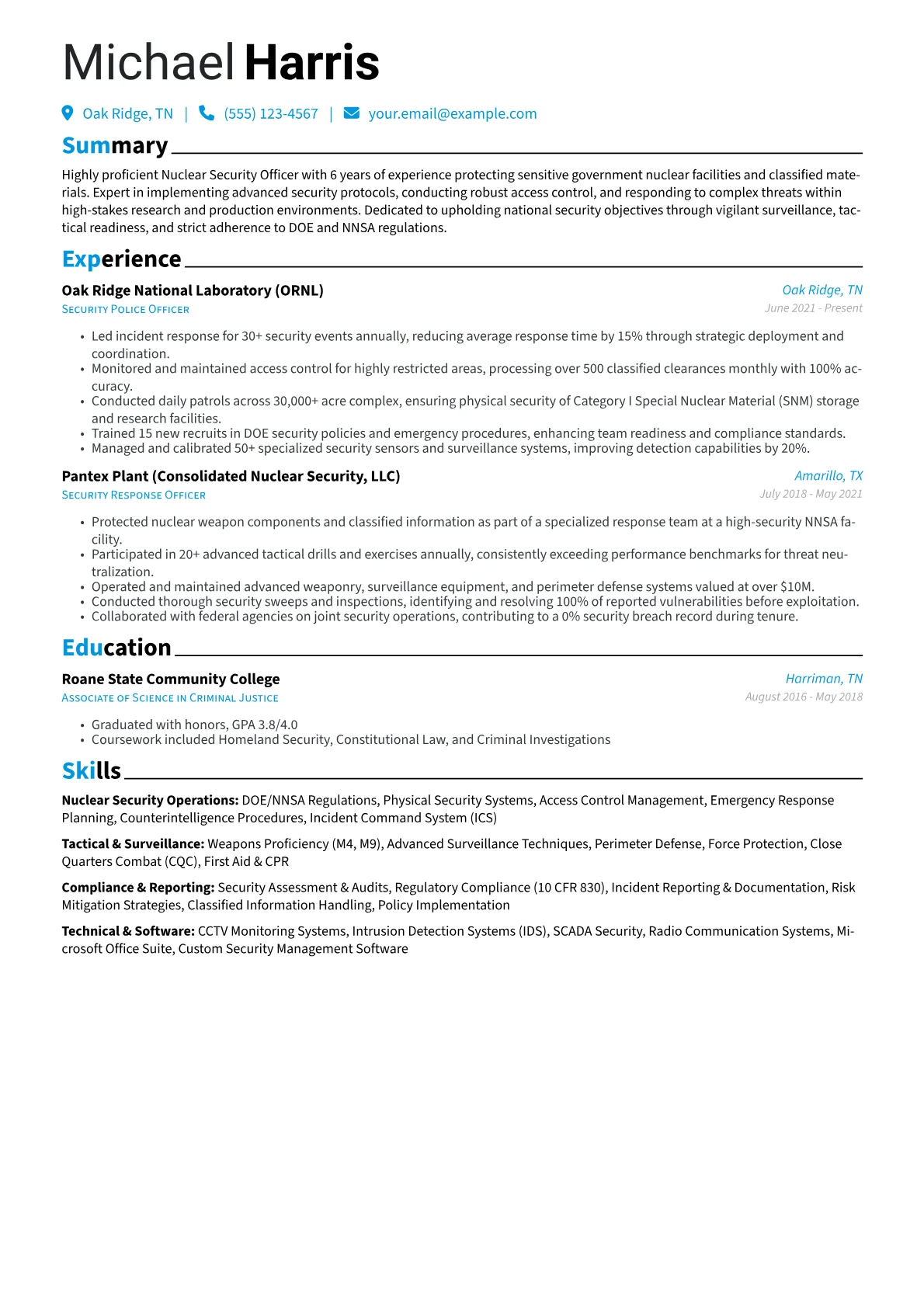 Nuclear Security version - Page 1