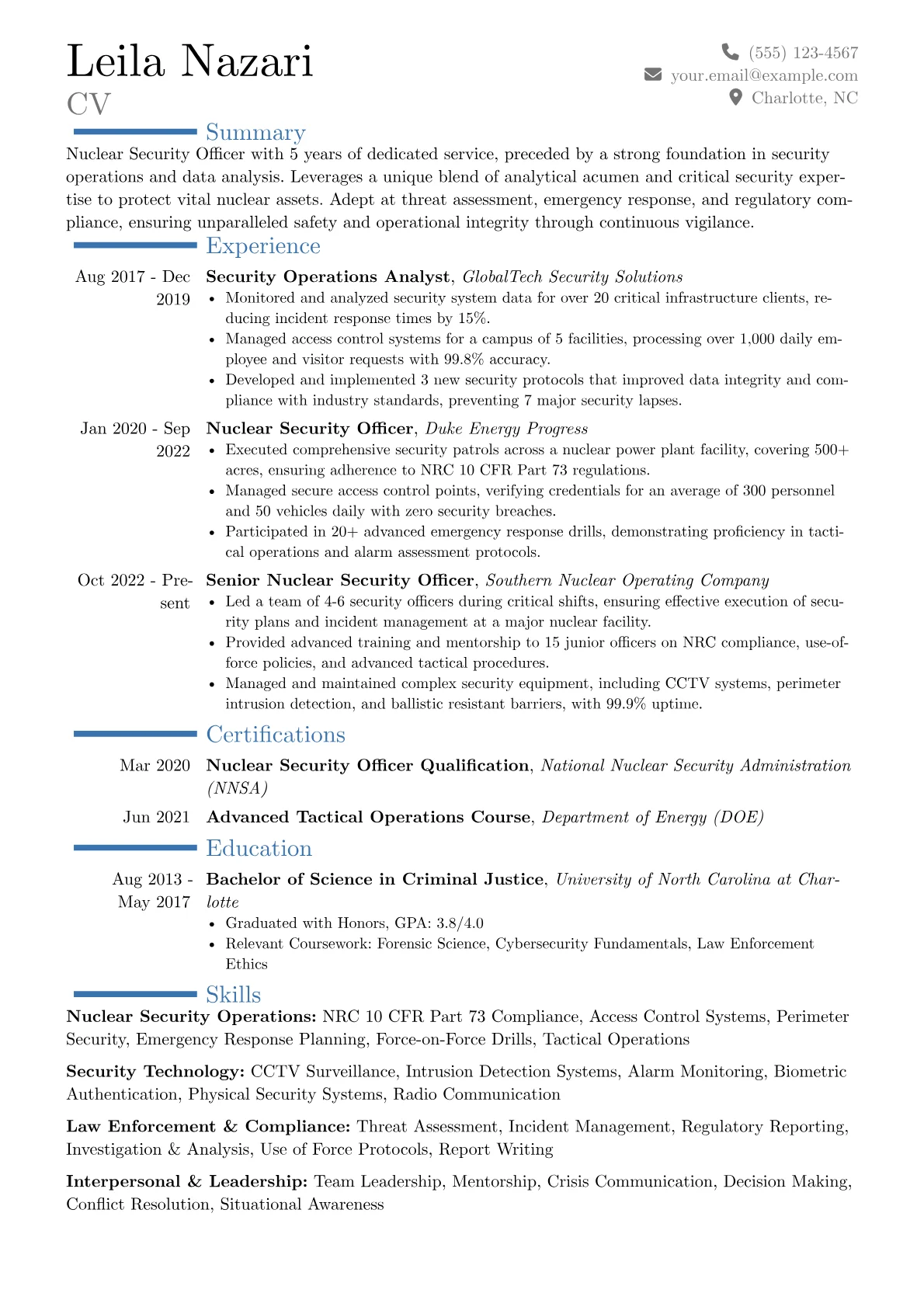 Career changer version - Page 1