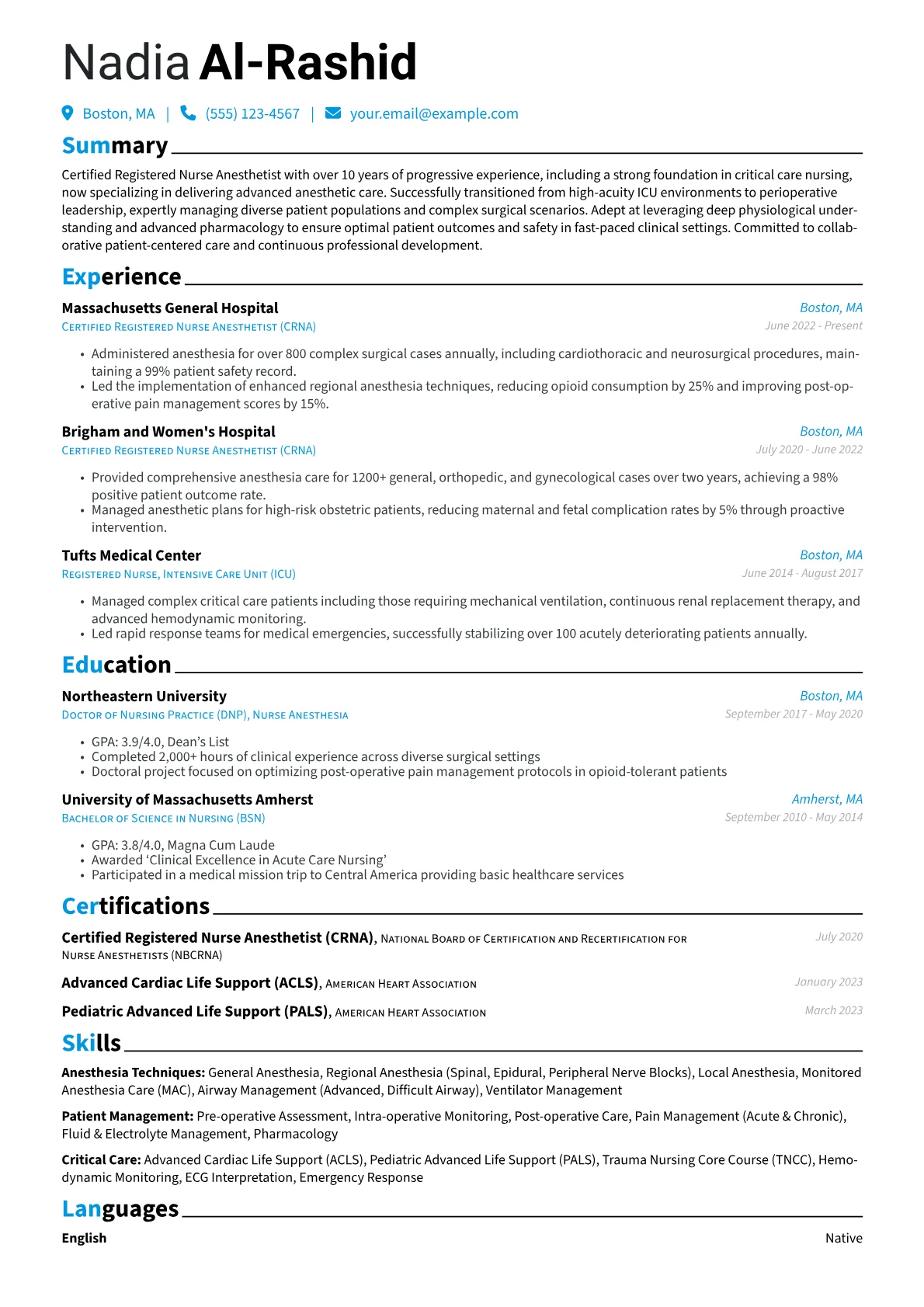 Career changer version - Page 1