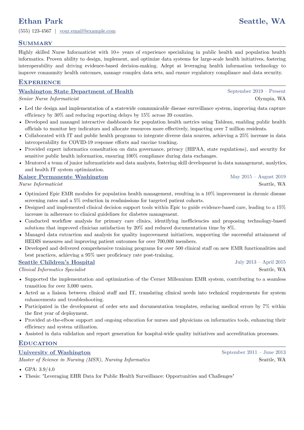 Public Health version - Page 1