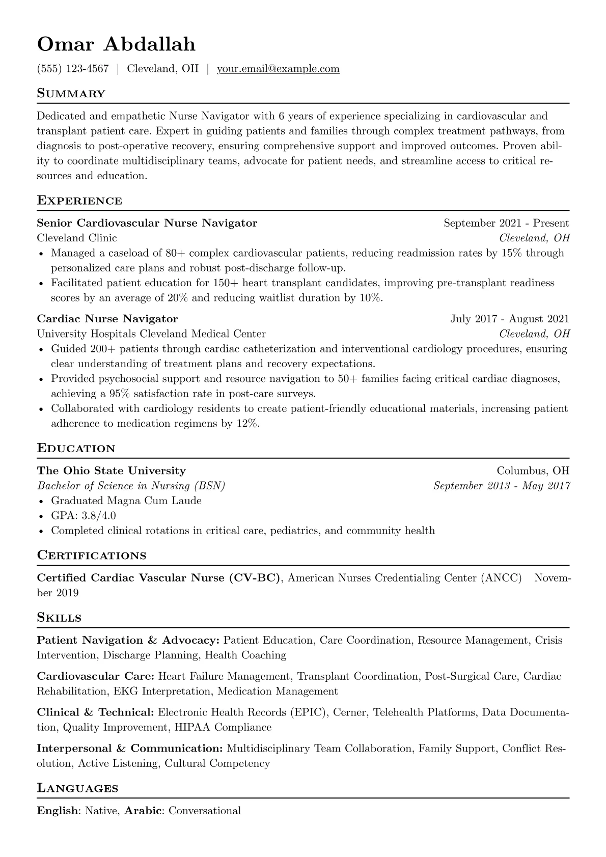 Patient Navigation version - Page 1
