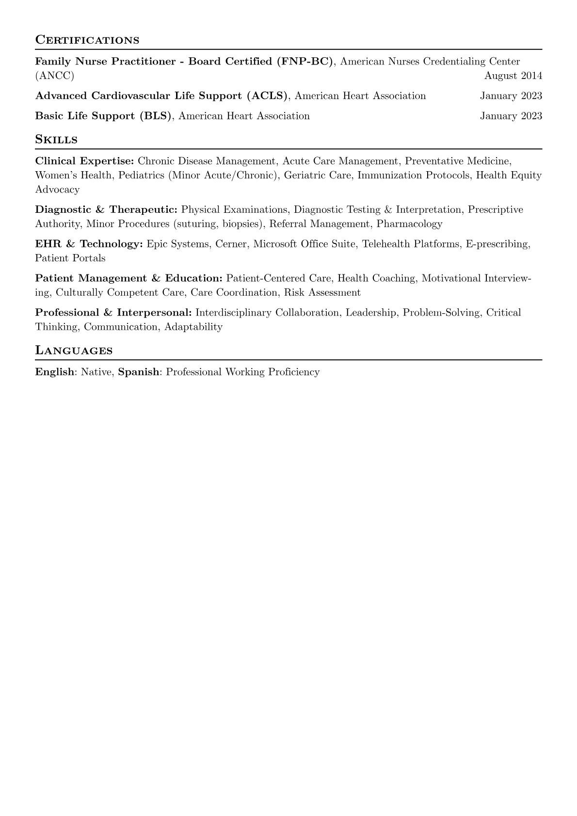 Senior Family Nurse version - Page 2