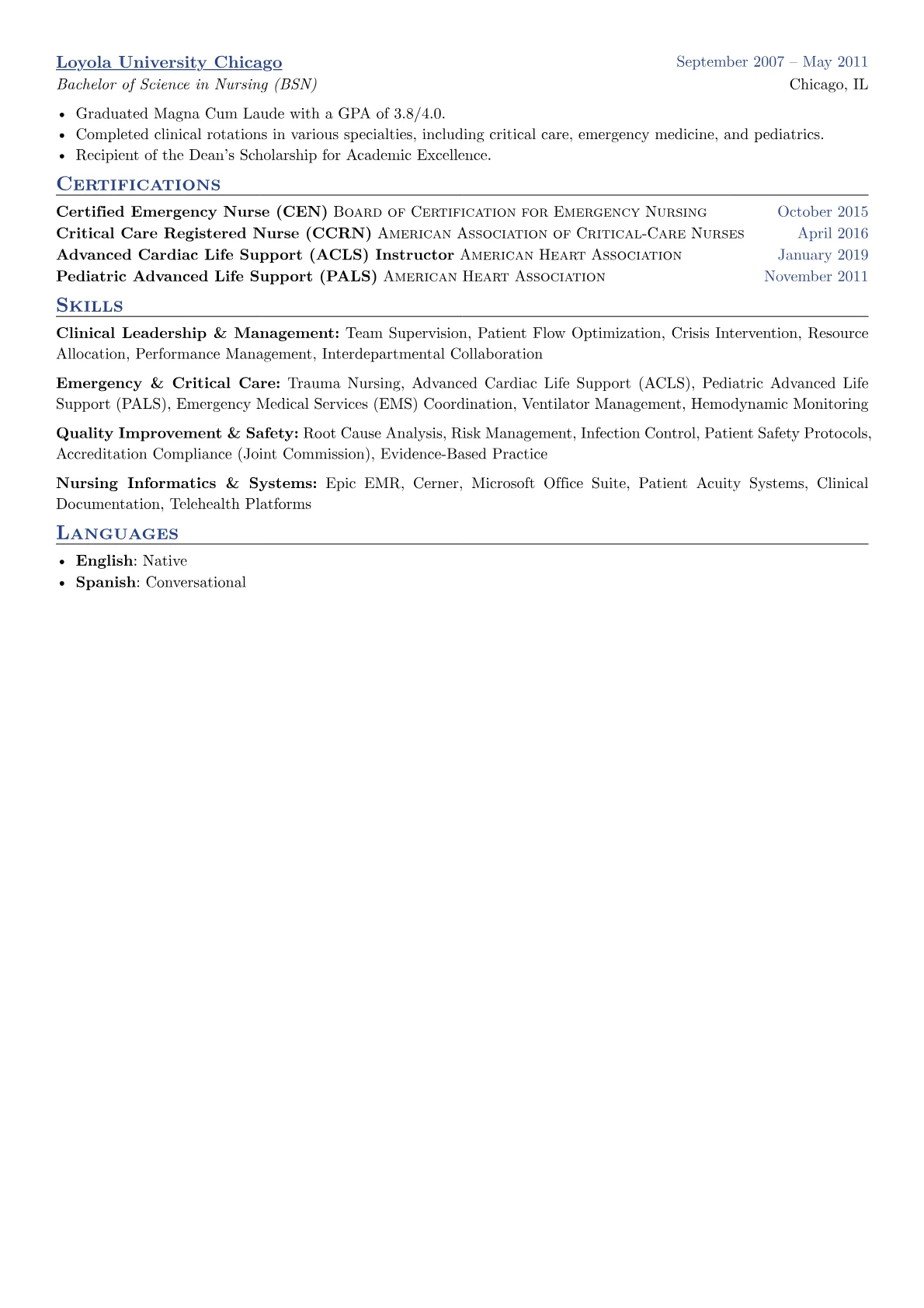 Emergency & Critical version - Page 2