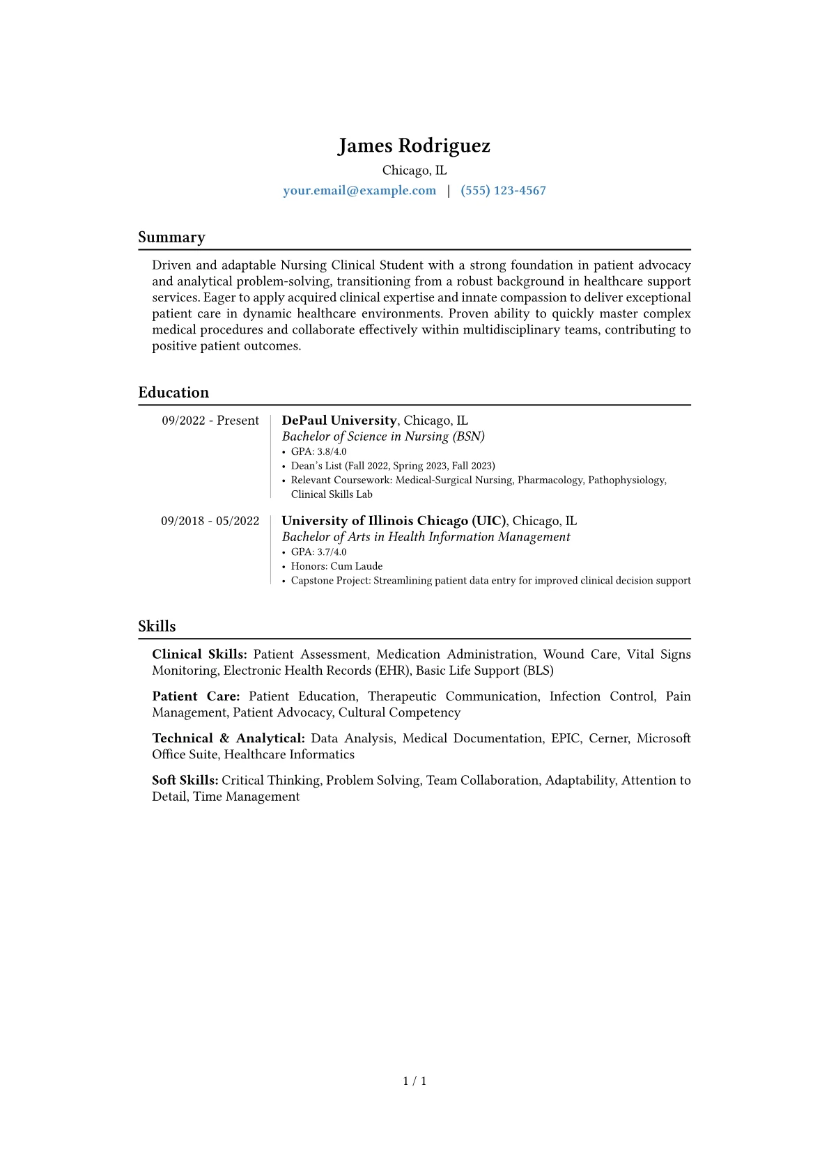 Career changer version - Page 1