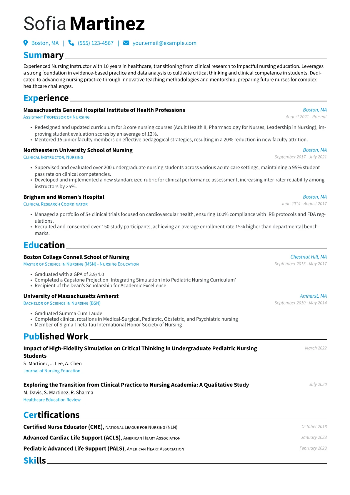 Career changer version - Page 1