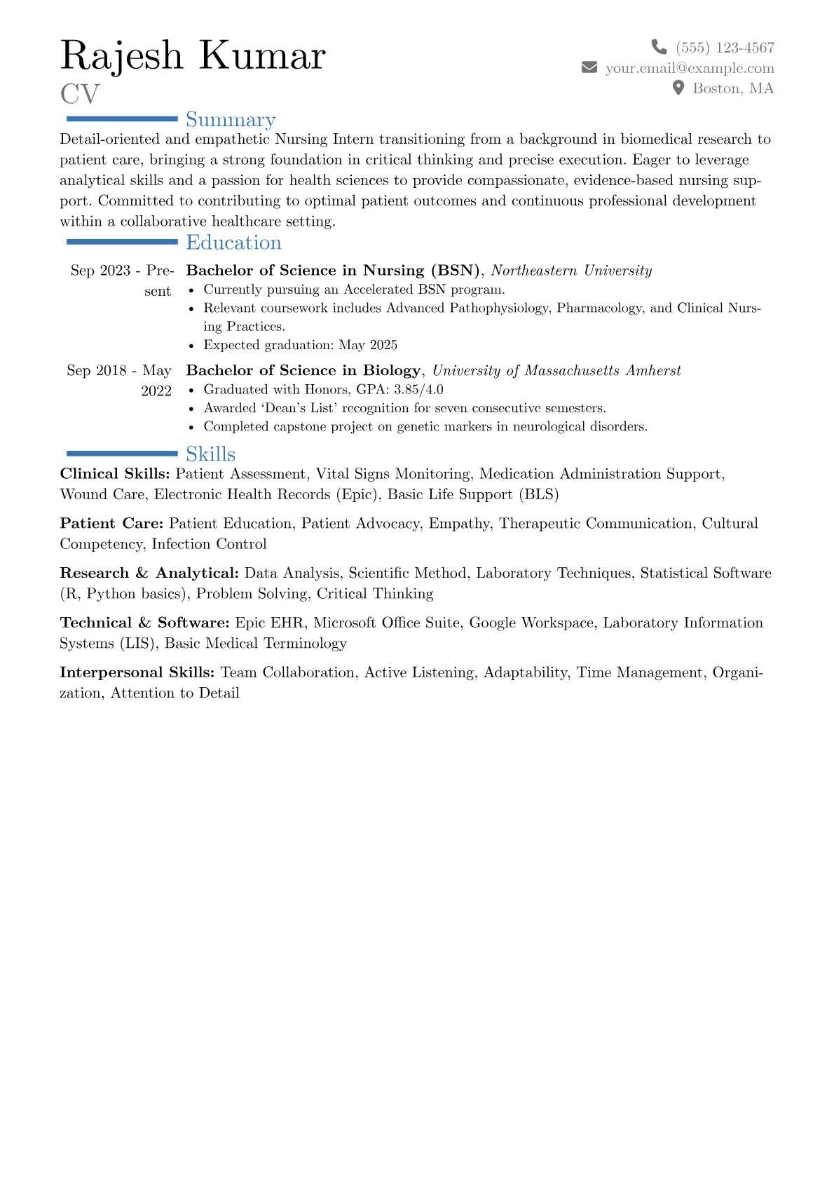 Career changer version - Page 1