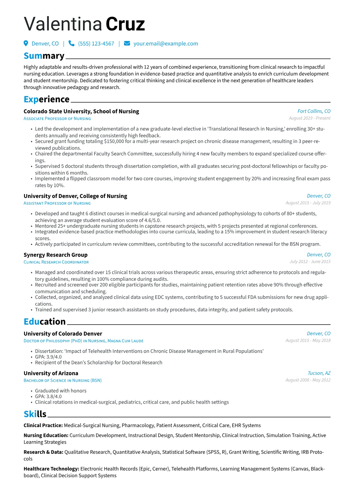 Career changer version - Page 1
