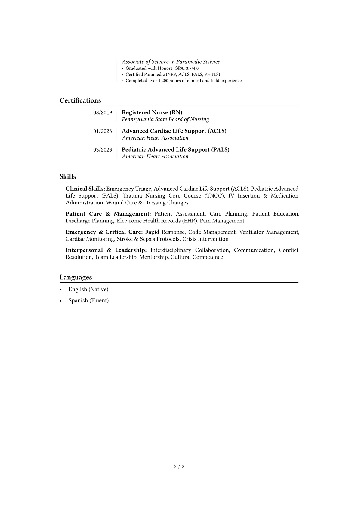 Career changer version - Page 2
