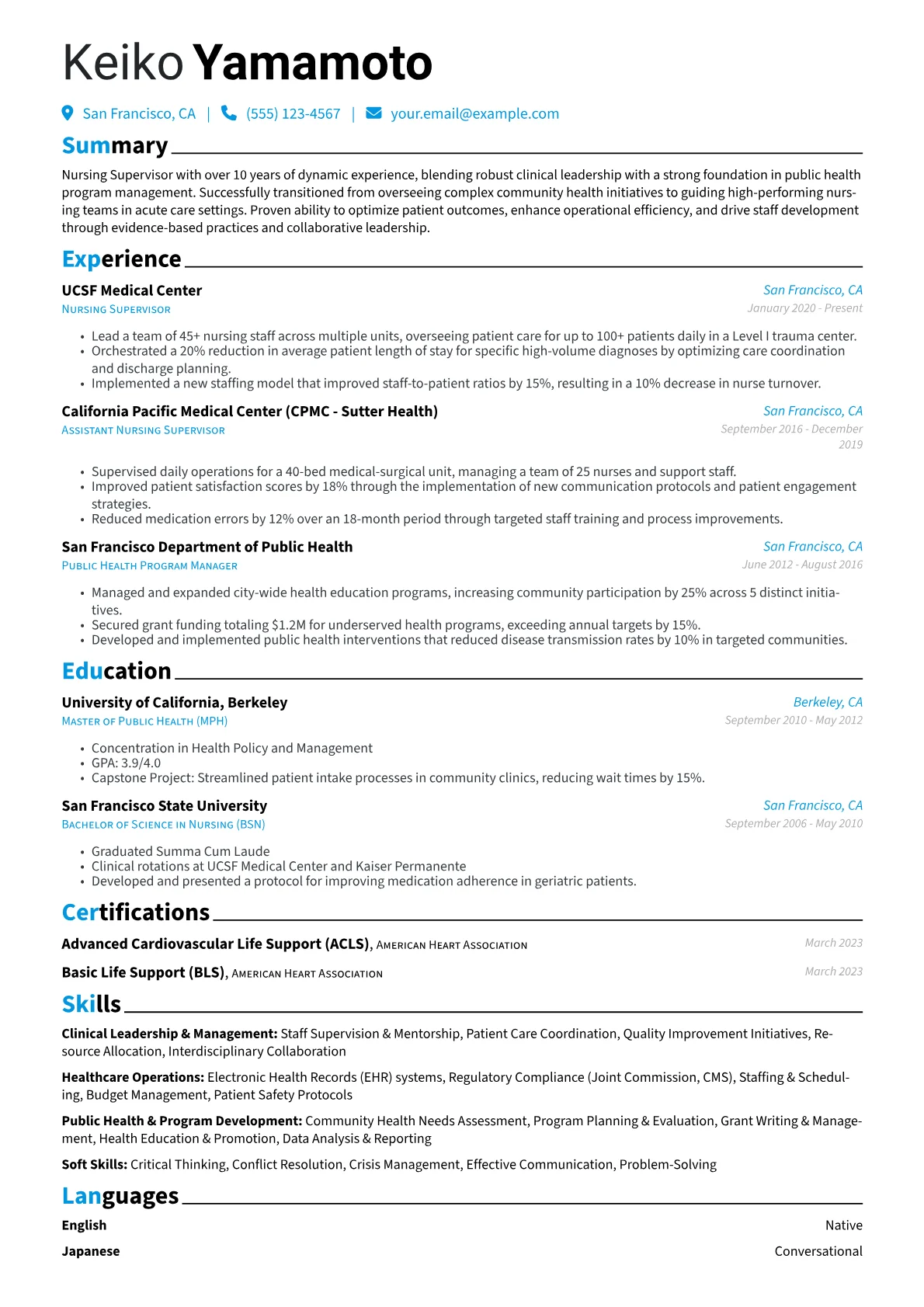 Career changer version - Page 1