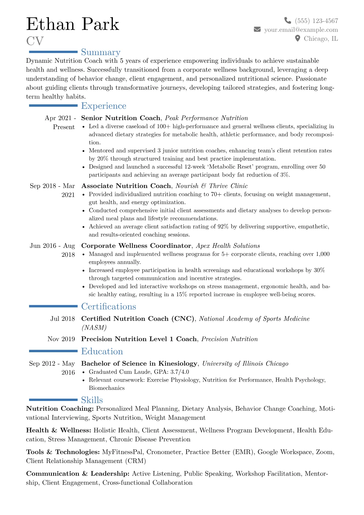 Career changer version - Page 1