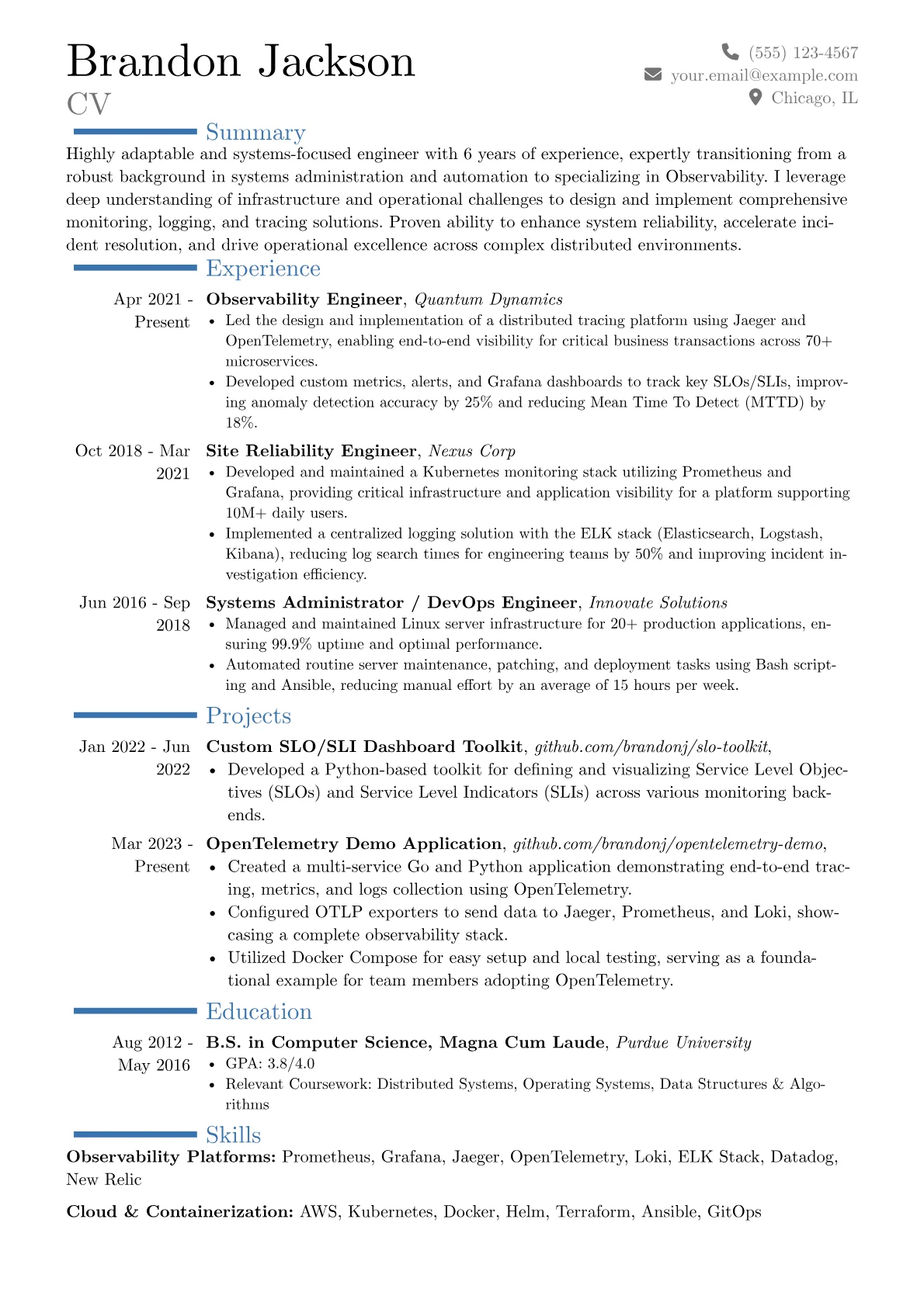 Career changer version - Page 1