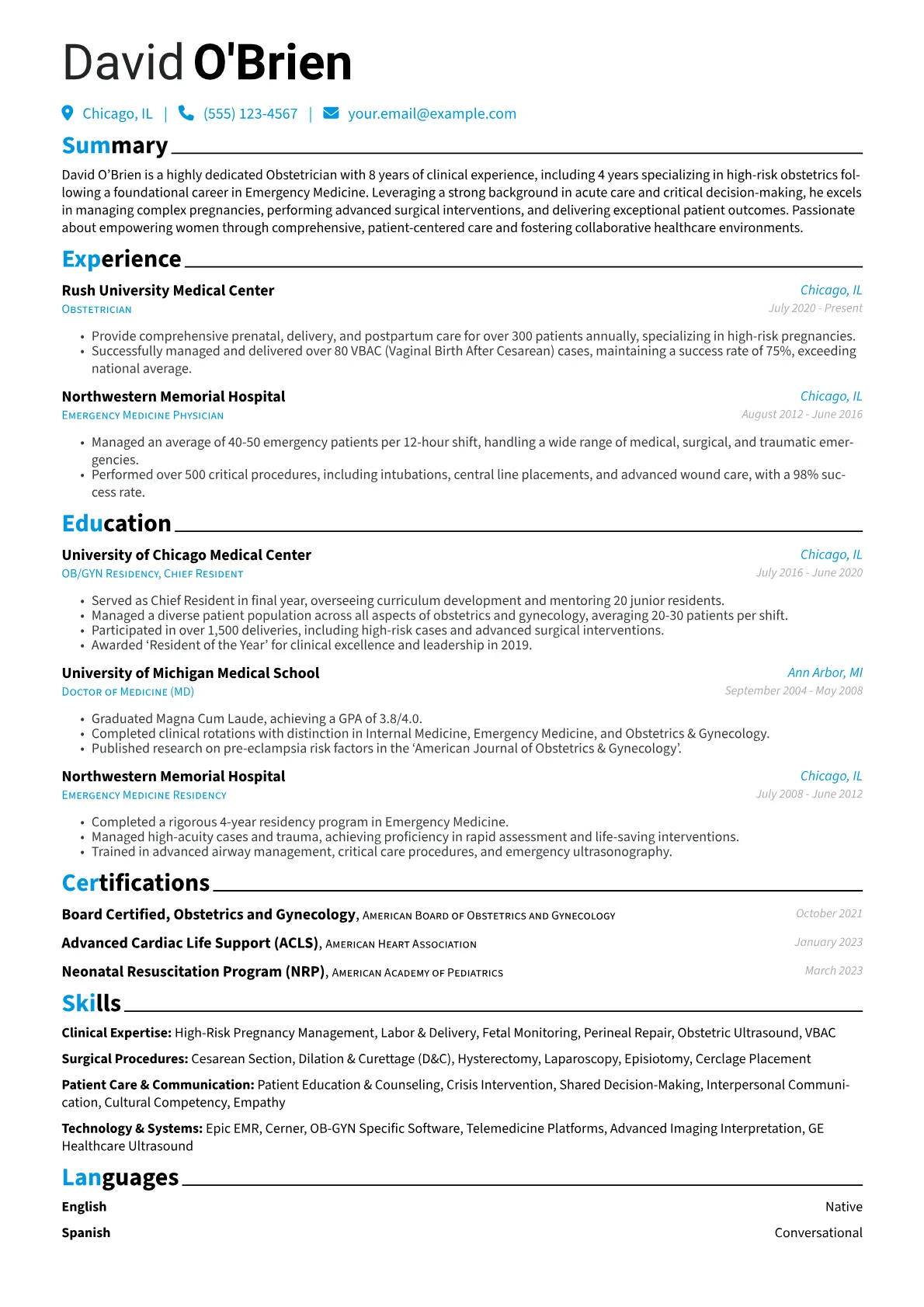 Career changer version - Page 1