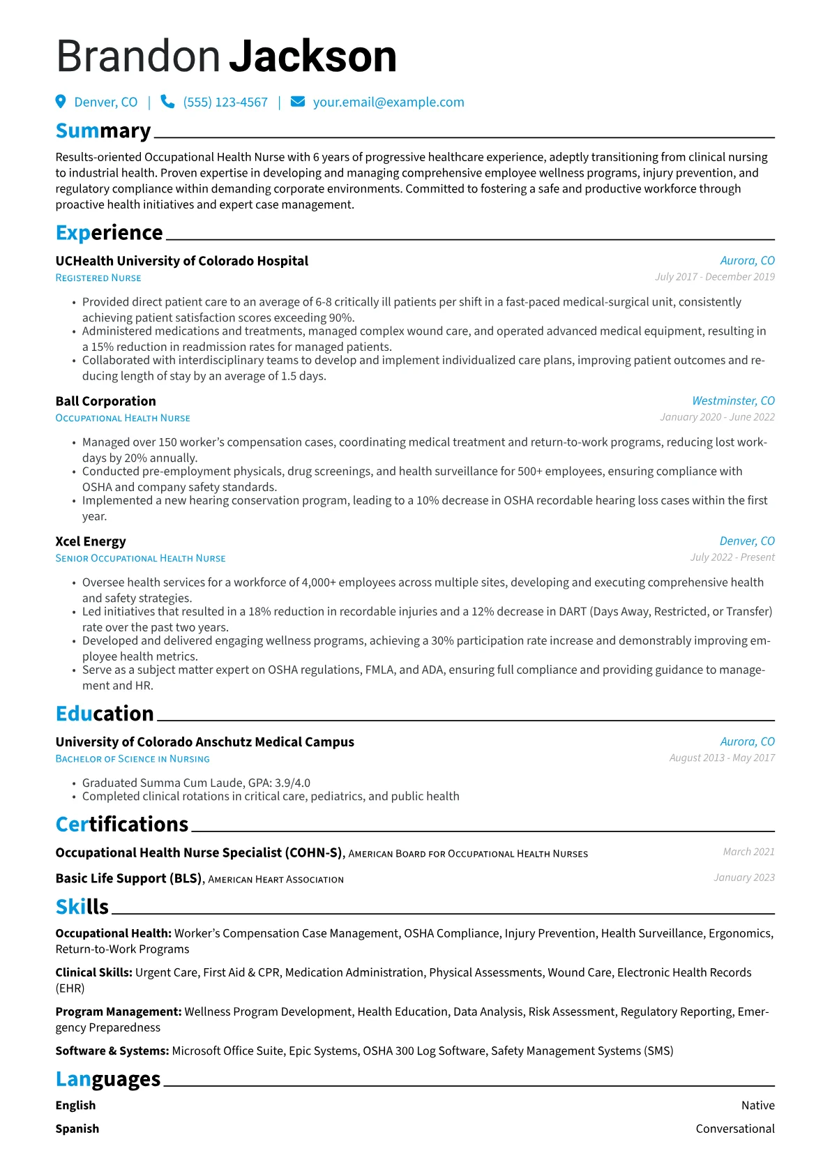 Career changer version - Page 1