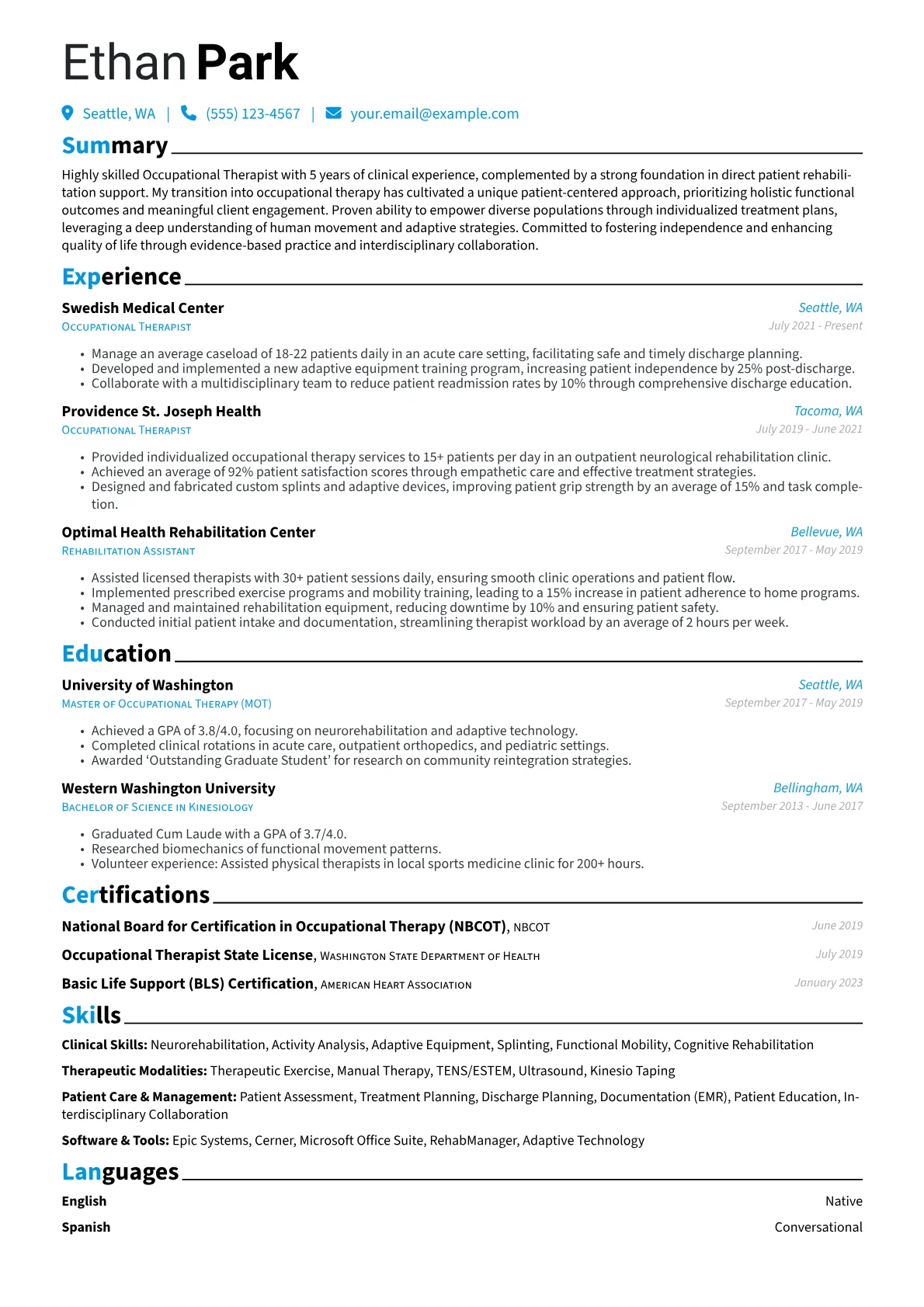 Career changer version - Page 1