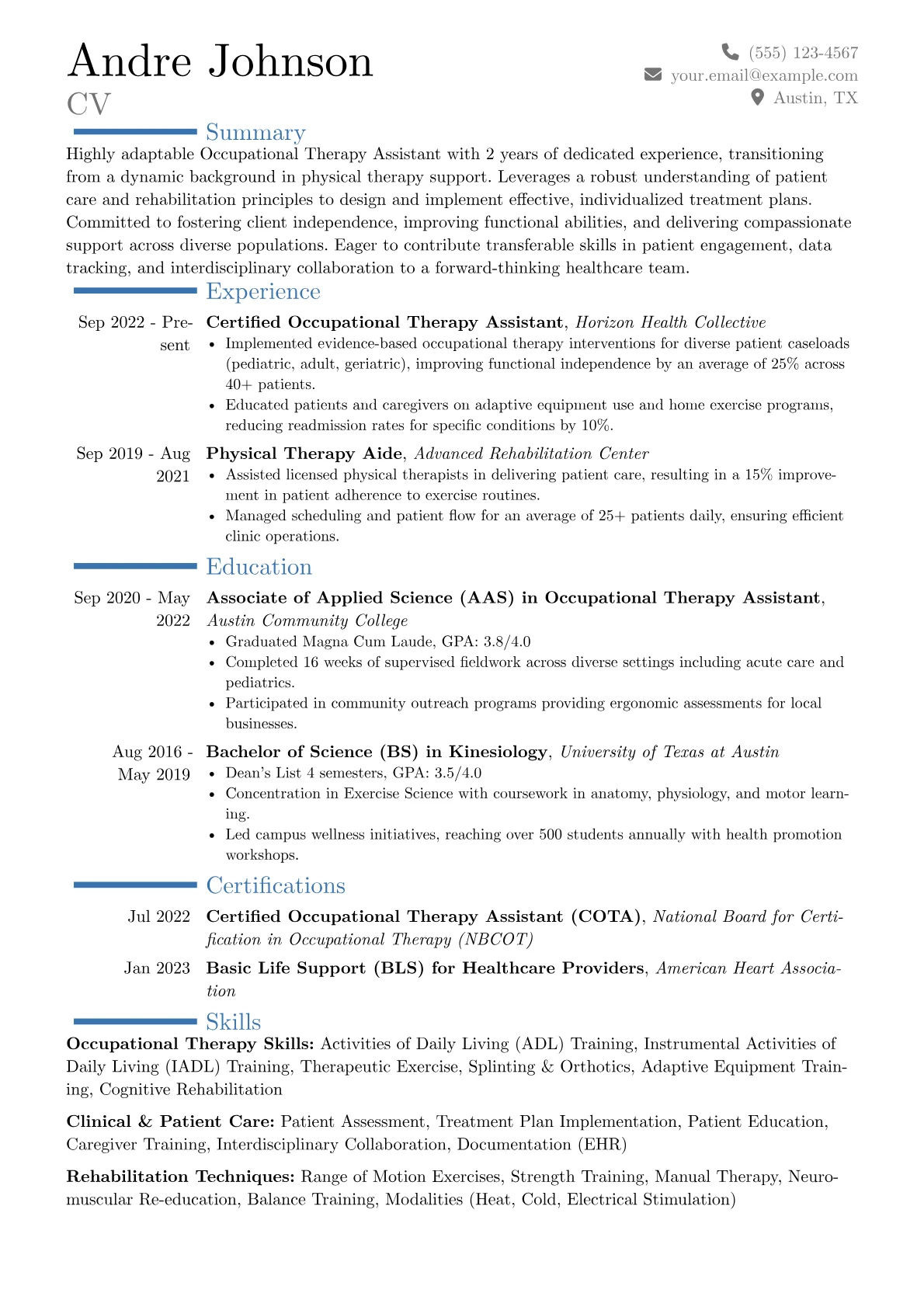 Career changer version - Page 1