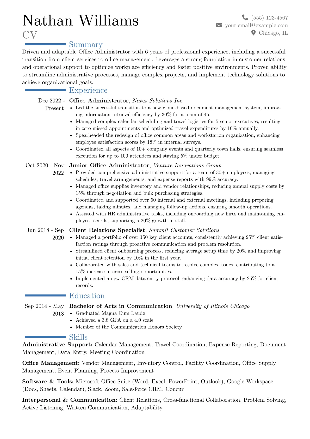 Career changer version - Page 1